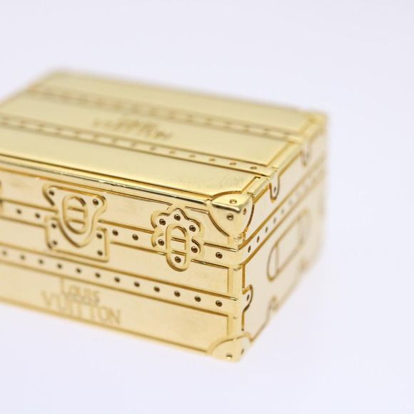 Pre Loved LOUIS VUITTON  Porte Cles Trunk Key Holder Gold Tone M66458 Lv - Picture 7 of 10